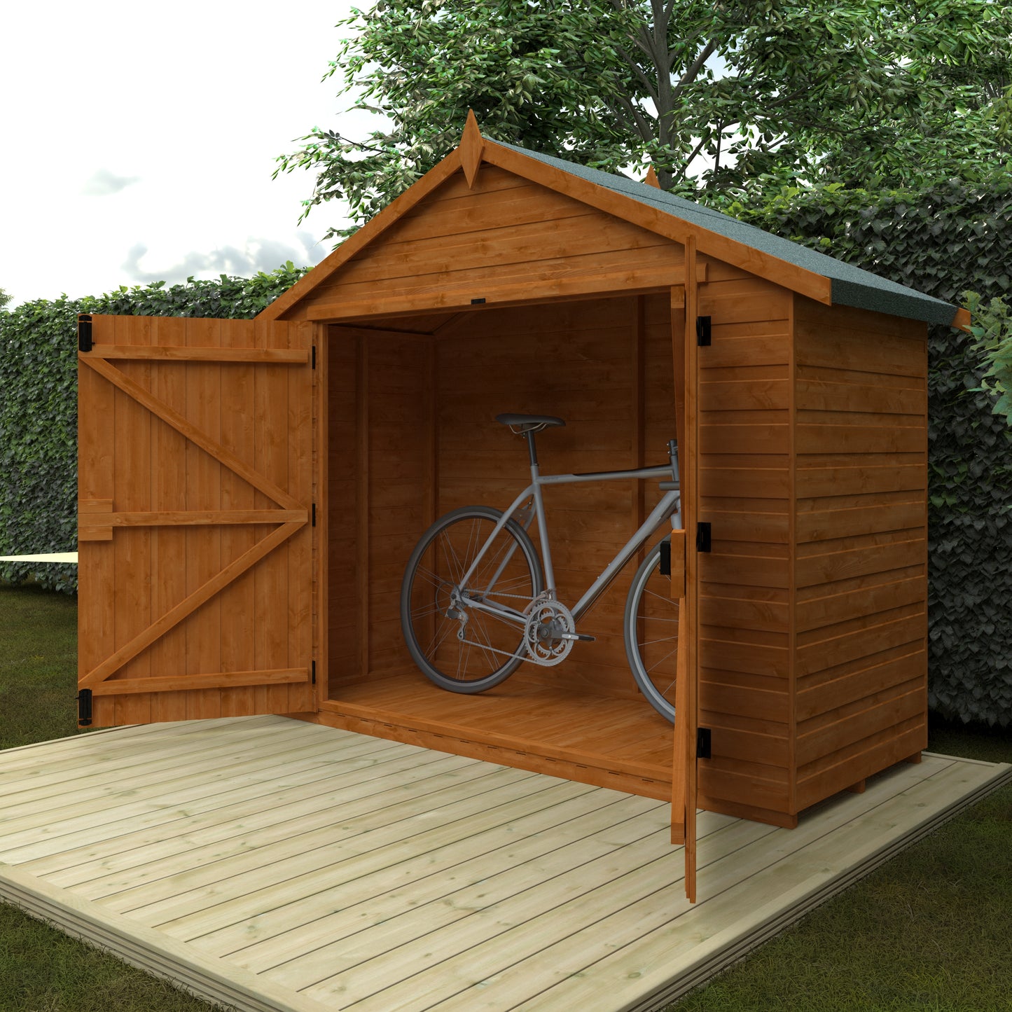 Apex Compact Bike Shed
