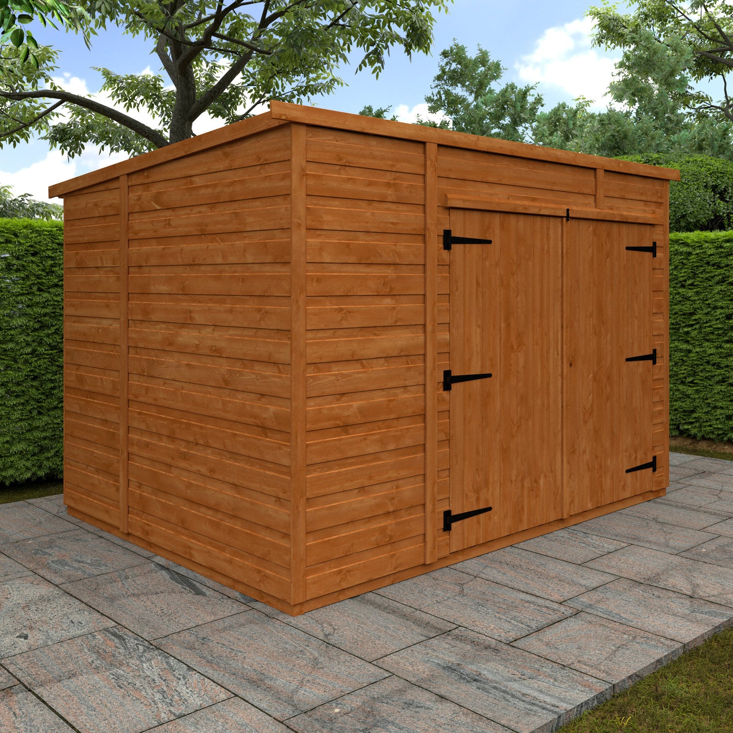 Flex Pent Bike Shed - My Store