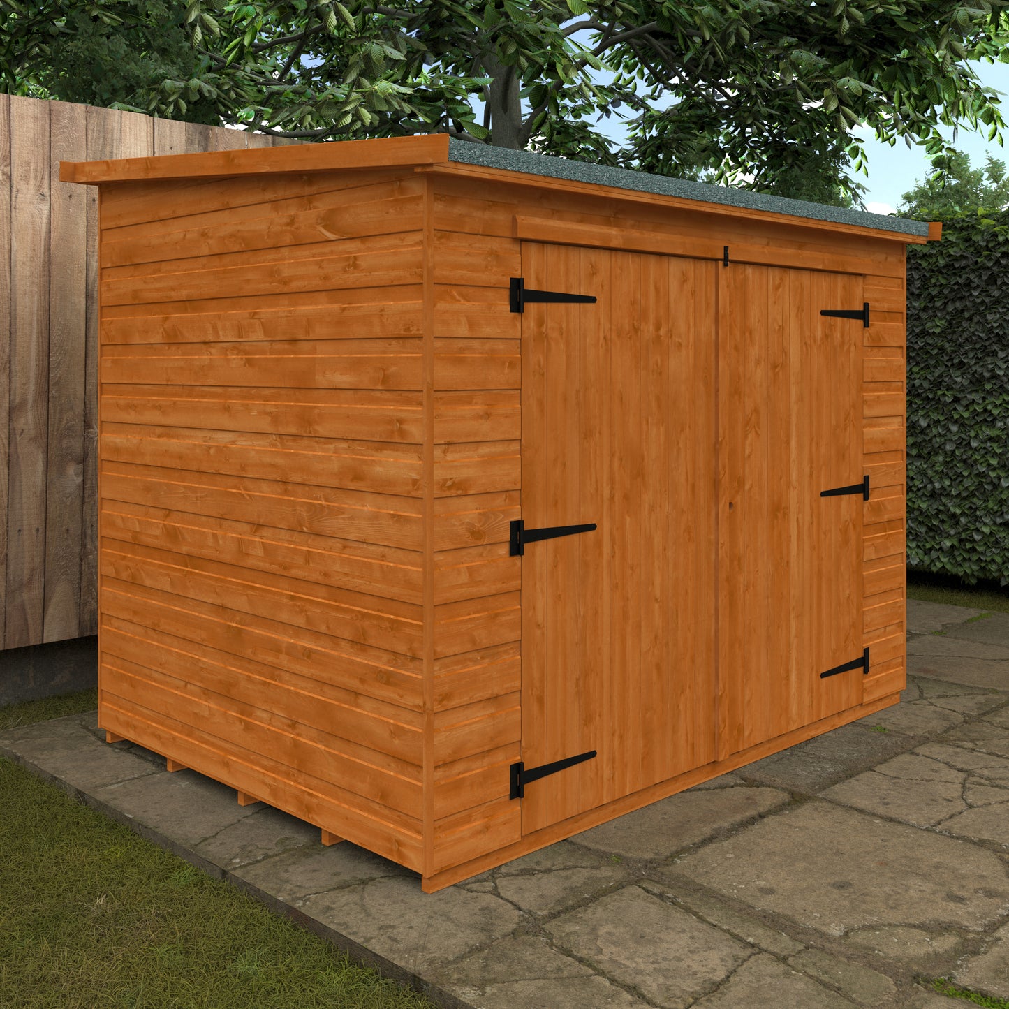 Pent Compact Bike Shed - My Store