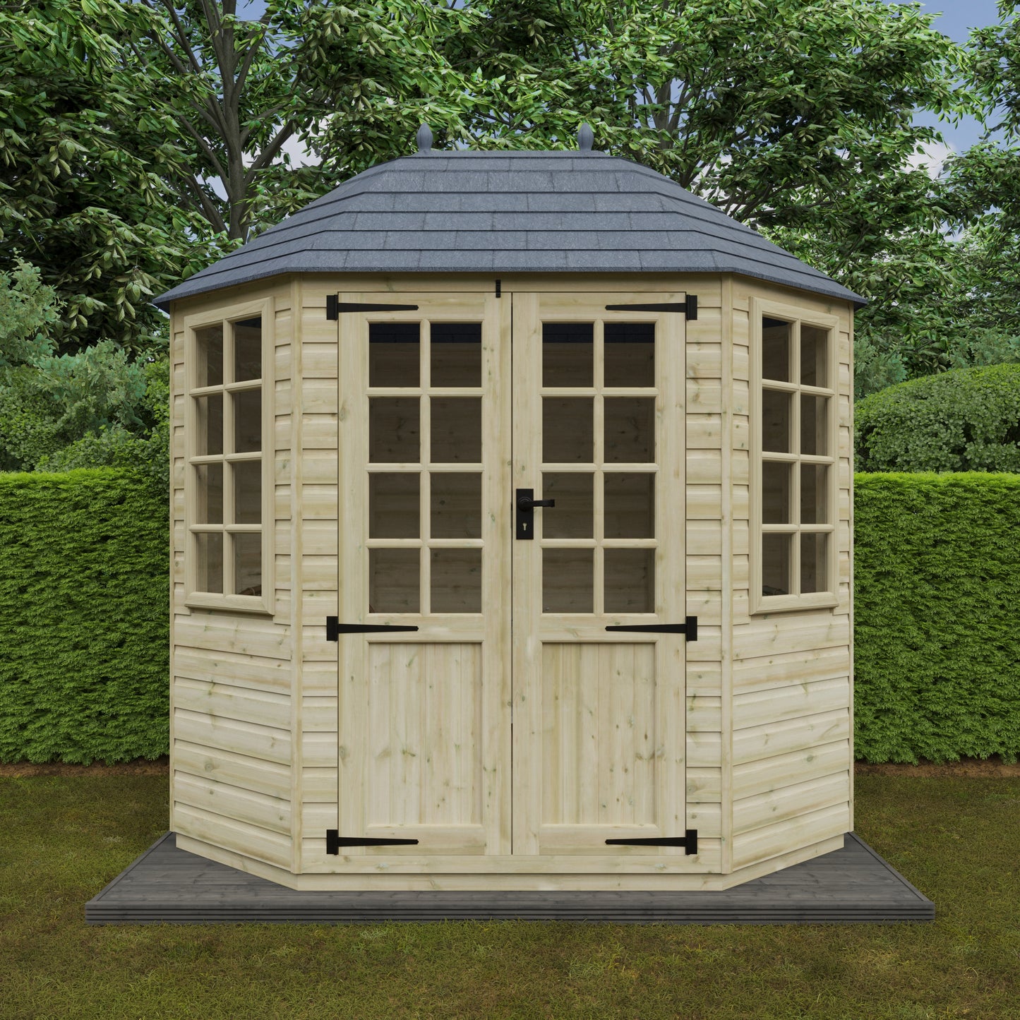 Tanalised Octagonal Summerhouse - My Store