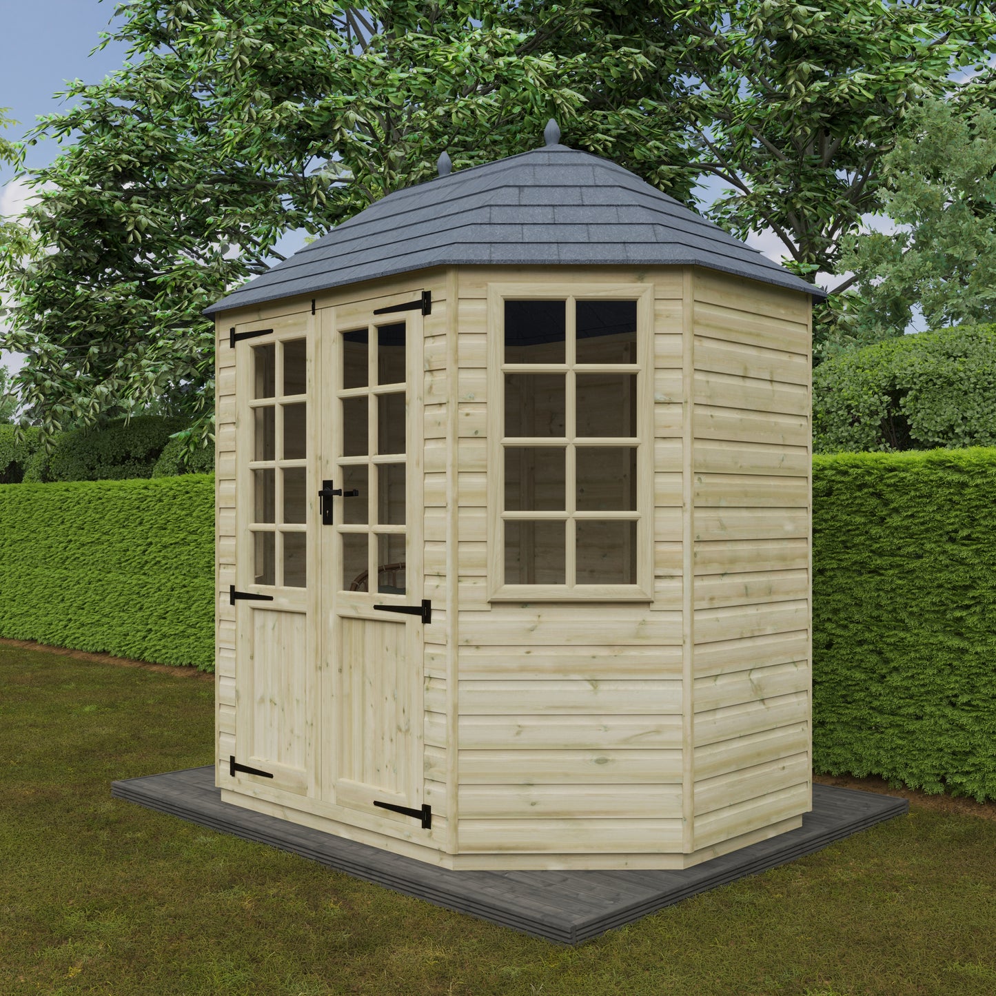 Tanalised Octagonal Summerhouse - My Store