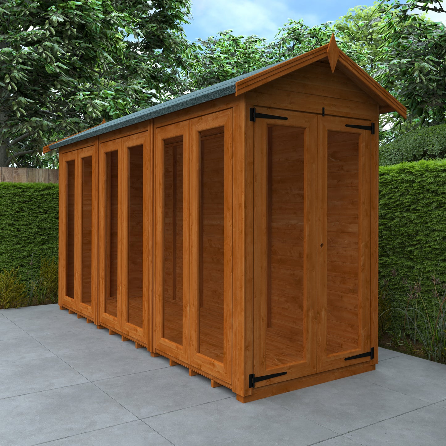 Flex Apex Full Pane Summerhouse - My Store