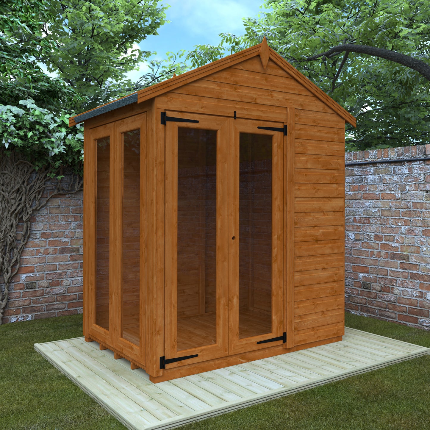 Flex Apex Full Pane Summerhouse - My Store