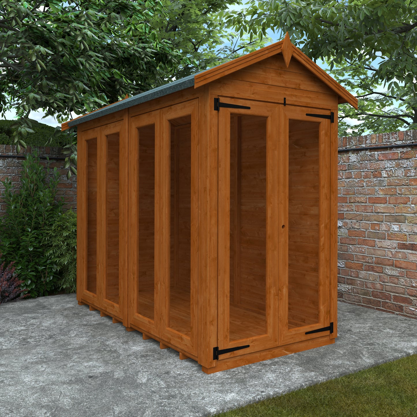 Flex Apex Full Pane Summerhouse - My Store