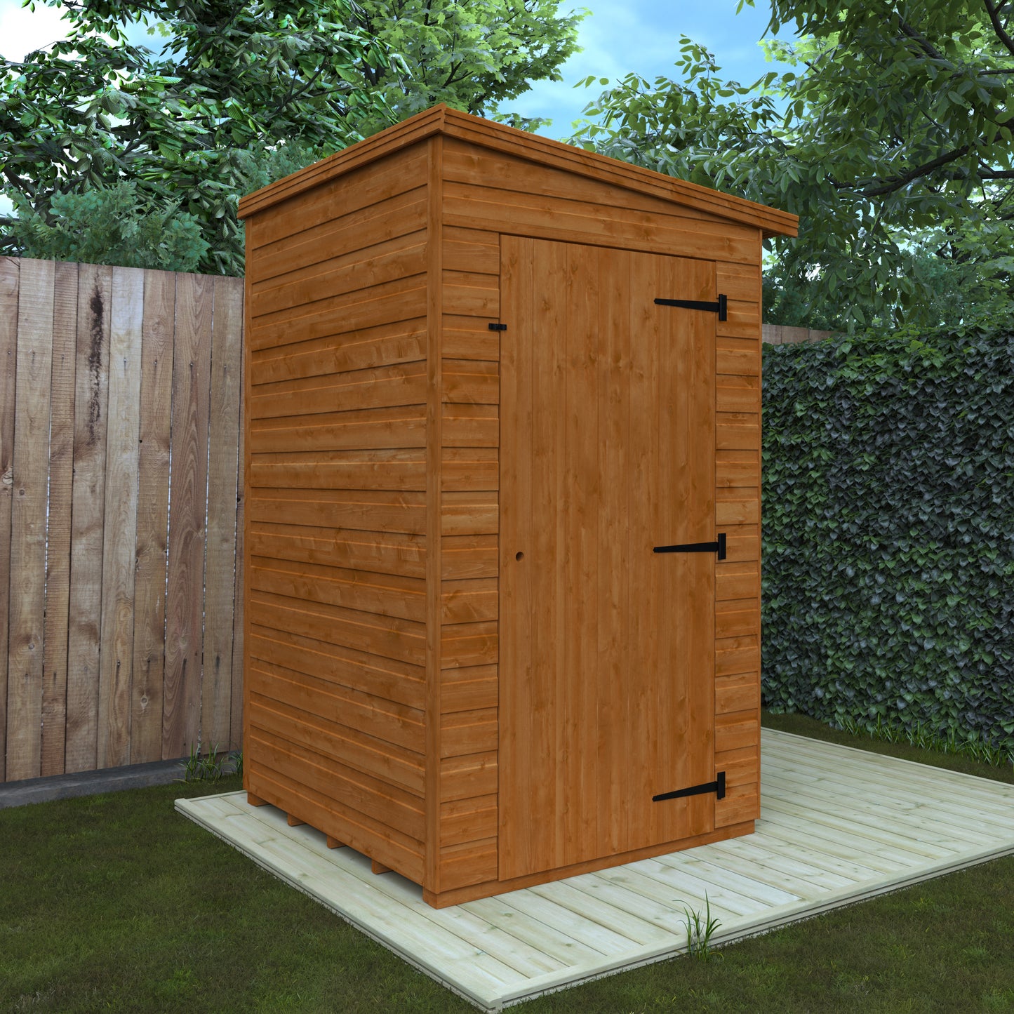 Flex Pent Windowless Shed - My Store