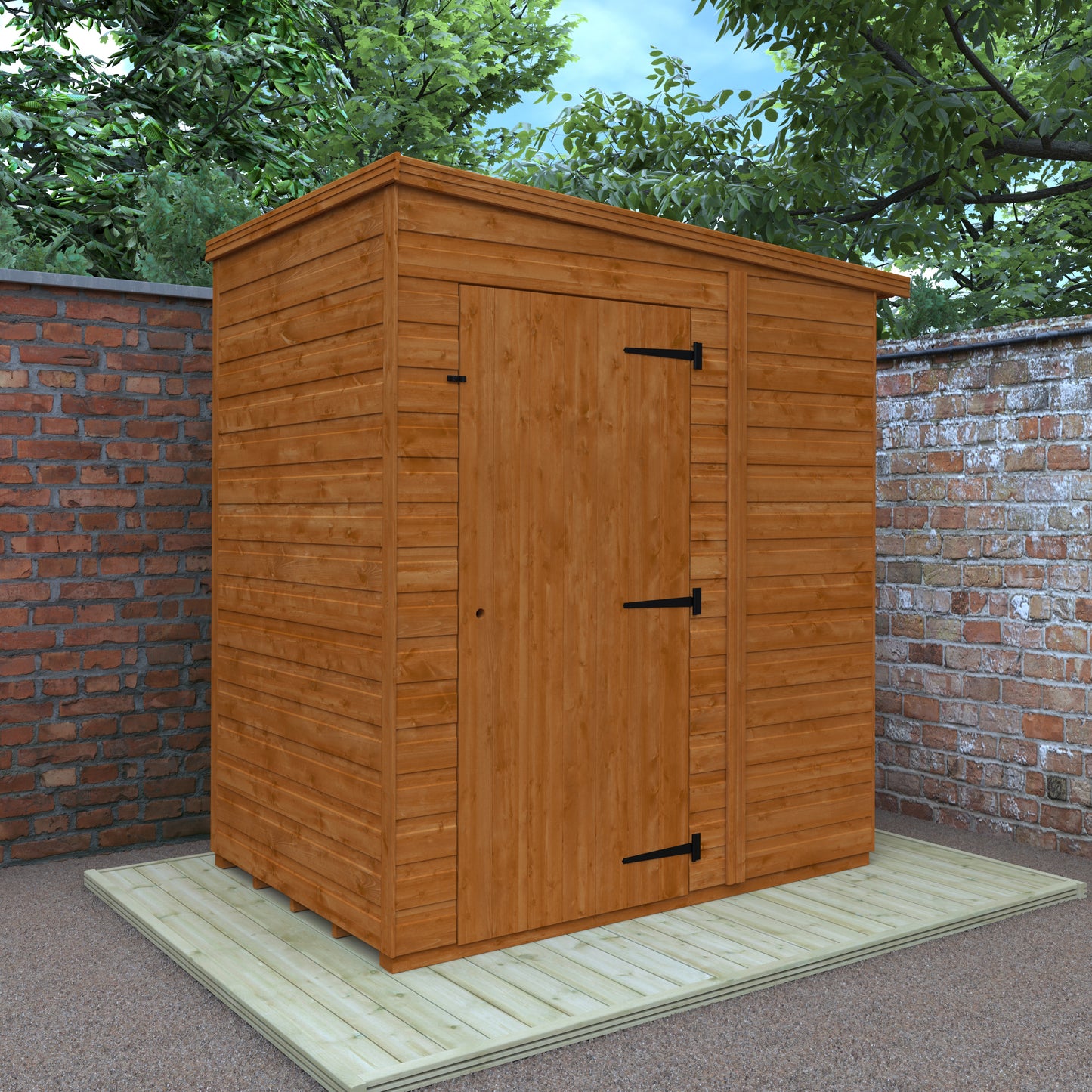 Flex Pent Windowless Shed - My Store