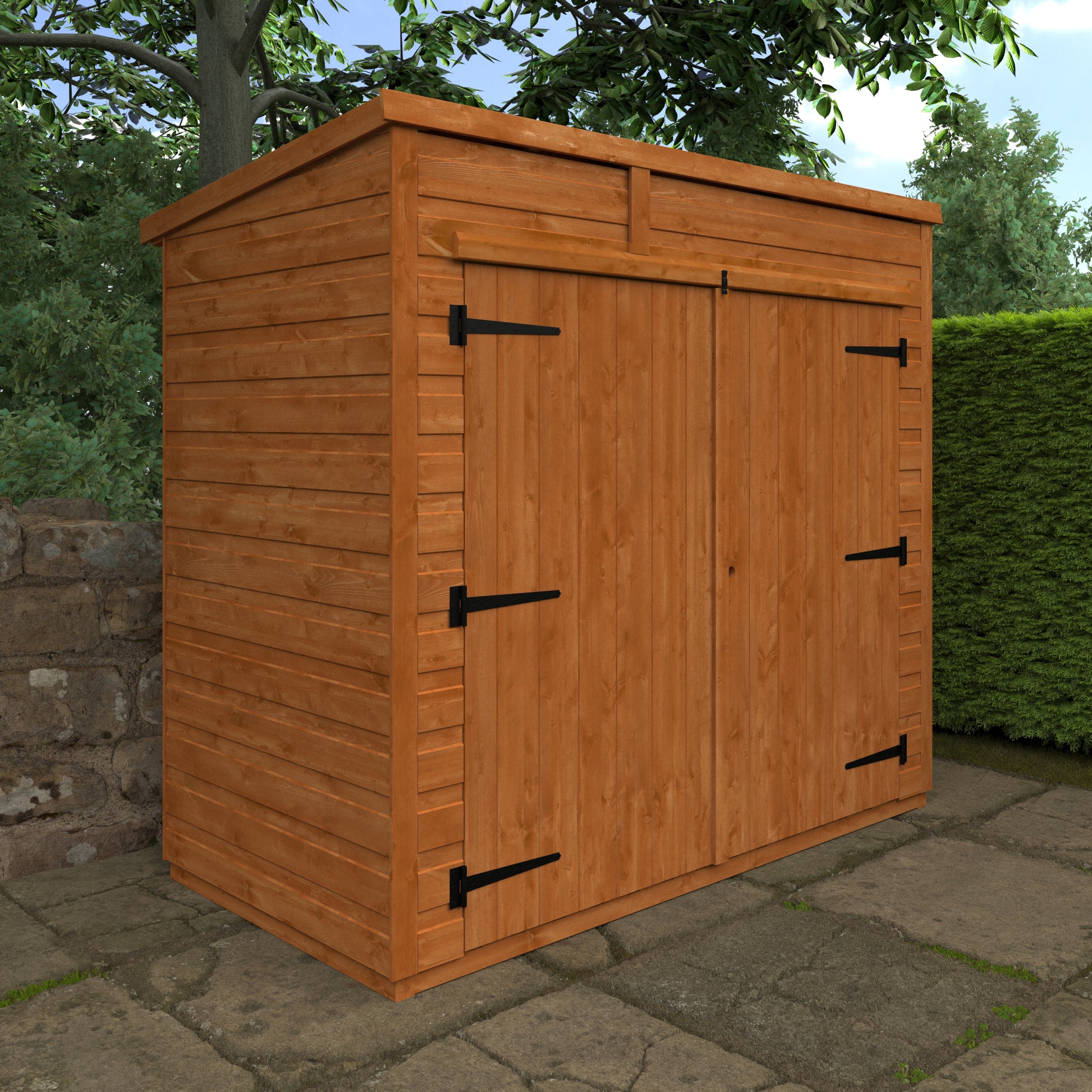 Flex Pent Bike Shed - My Store