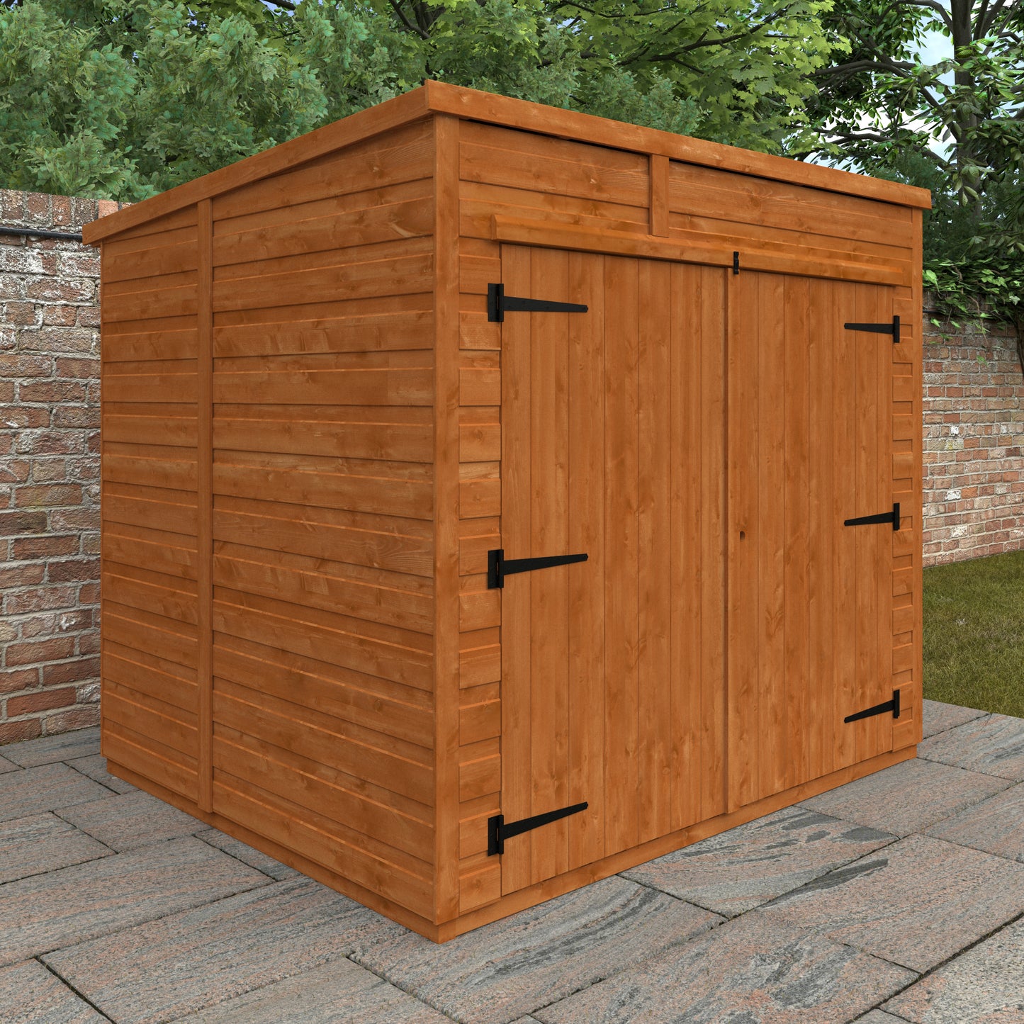 Flex Pent Bike Shed - My Store