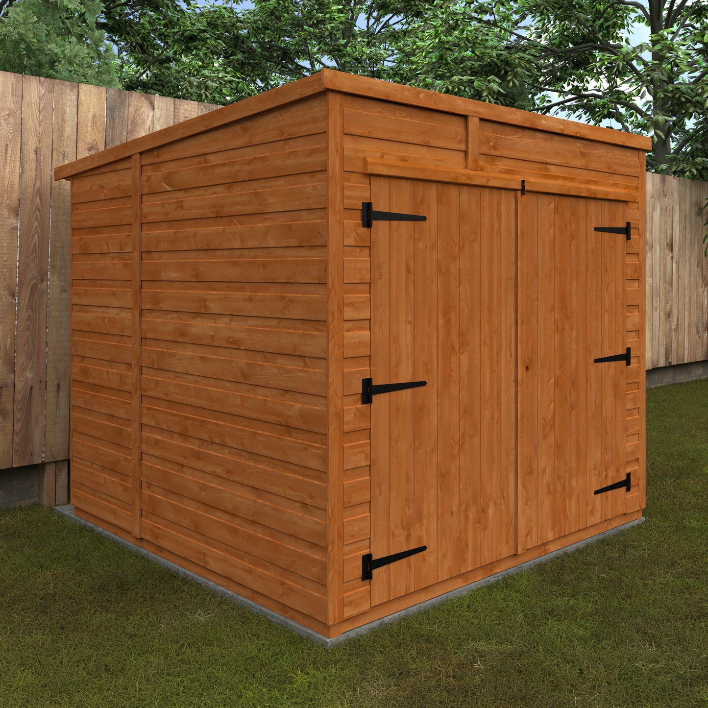Flex Pent Bike Shed - My Store