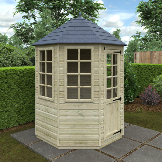 Tanalised Octagonal Summerhouse - My Store
